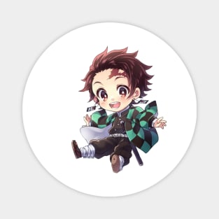 Chibi Tanjiro From Demon Slayer Magnet